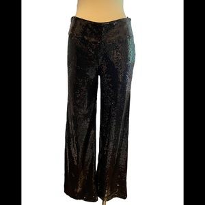 White House Black Market Legacy Sequins Pants Size 2R
